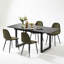 Ensemble de salle à manger extensible 5 pièces 55,1 "à 70,9" Modern avec chaises rembourrées-229272530-229272534