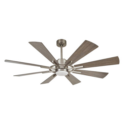 Lisa 60" Windmill Ceiling Fan with LED Light