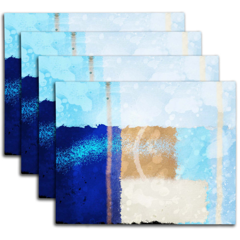 Napperon abstrait en polyester
