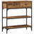 72.5cm Solid Wood Top Console Table