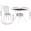 2 - Person Patio Dining Set Square Table-806826572