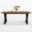 Metal Base Dining Table-1726927315