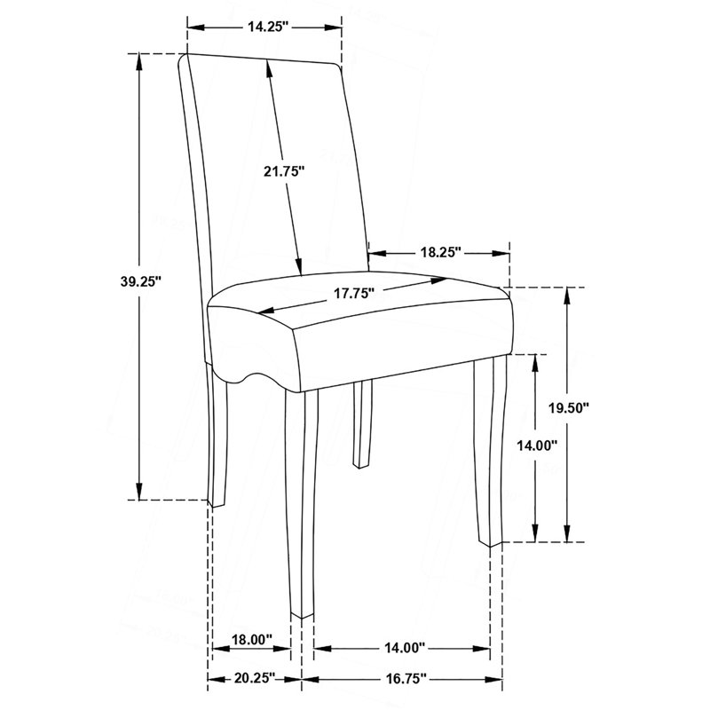 Grey and Black 7-piece Dining Set