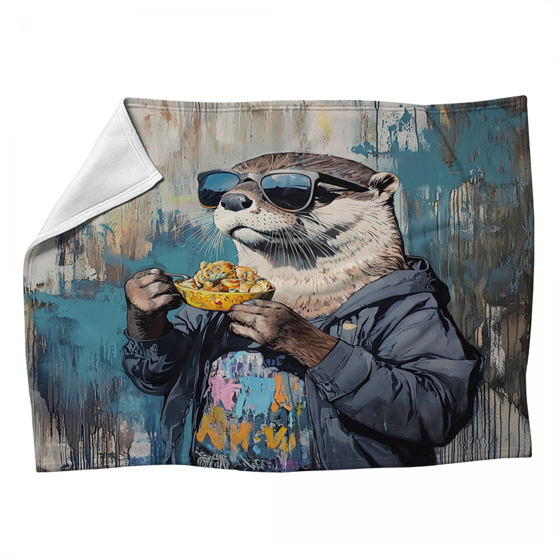 Jeté Cool Otter, L 60 po x l 50 po