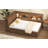 Wood Daybed With Storage Shelves-227559867