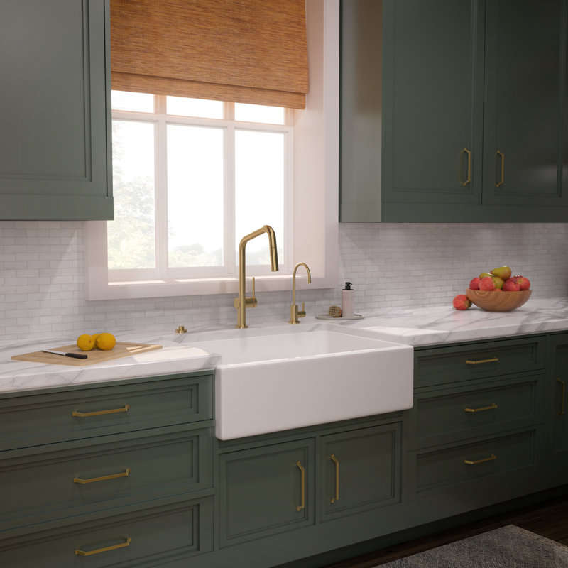 Distributeur d'eau froide moderne Hansgrohe en finition or brossé, Brushed Gold