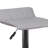 Noriega Swivel Upholstered Adjustable Height Counter Stool with Metal Frame-1353228704