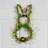 22In. Artificial Easter Bunny Shaped Wreath