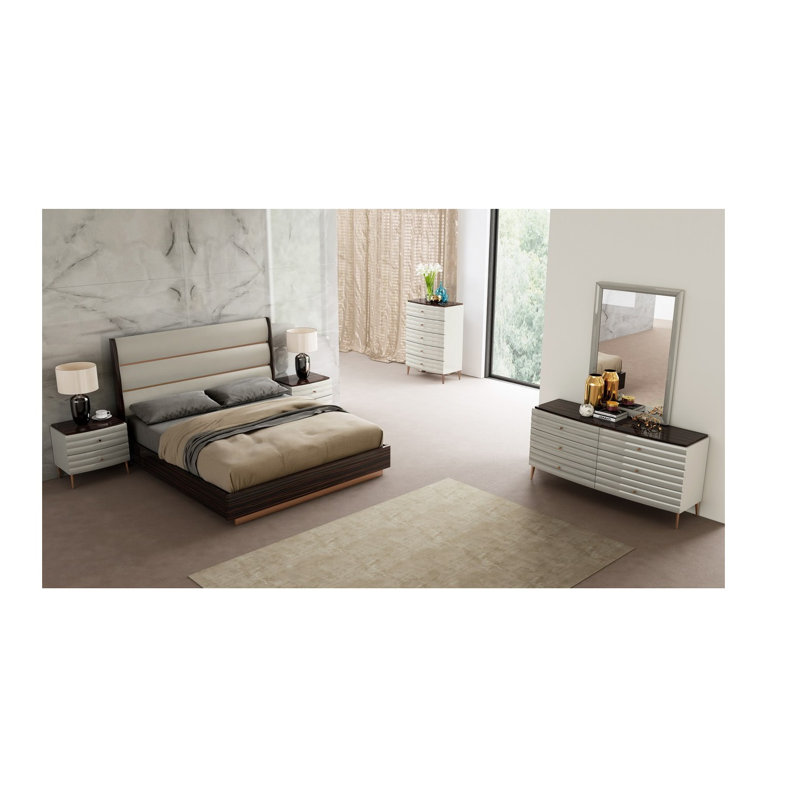 Miroir de commode glam Amick