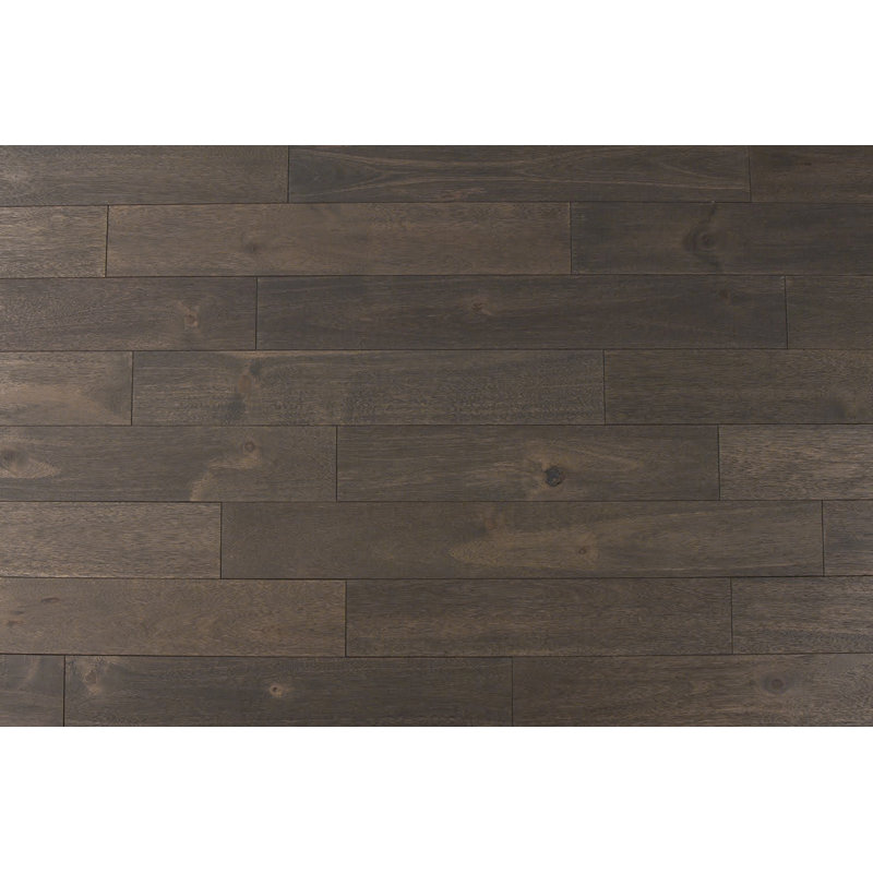 Acacia 5'' W Hardwood Flooring, Grey