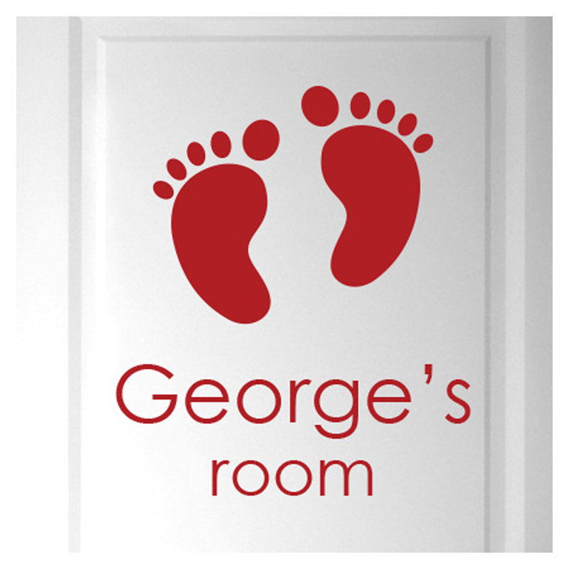 Wall Decal, Dark Red