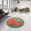 Tapis de zone verte/orange contemporaine-304474764