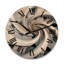 Horloge murale en bois massif Kentrel-1303221973