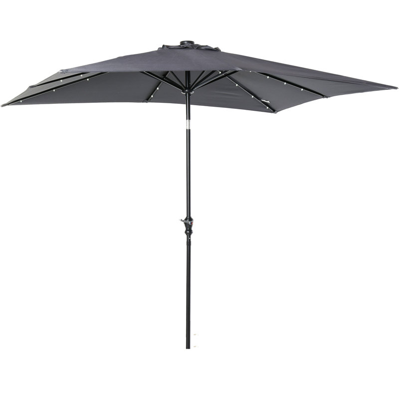 Parasol solaire, Gris foncé