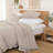 Ruffle Comforter Set 3 Pieces-Bedding for All Seasons Fluffy Vintage Farmhouse Comforter With Two Pillowcases-117190131-117190143