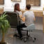 Salon Stool Adjustable Swivel Massage Spa Beauty Stool Grey-2046214535