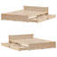 Solid Wood Storage Bed-695199888