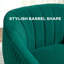 Velvet-Feel Back Accent Chair --934495355