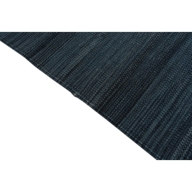 Tapis bleu marine 5x8