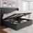 Upholstered Lift-Up Storage Bed with Wingback Headboard-1557355667-1557355665