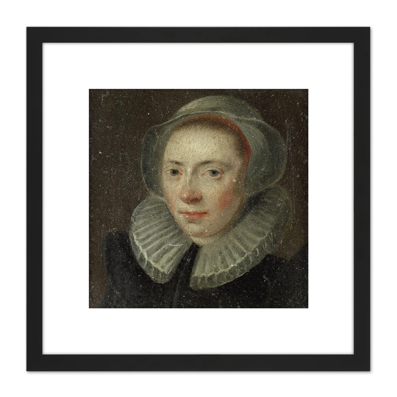 Portrait Young Woman - Single Picture Frame Painting