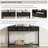 Console Table Sofa Table with Drawers for Entryway with Projecting Drawers-111695921