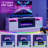 Bhhatu Electric Fireplace TV Stand-34741522-34741521
