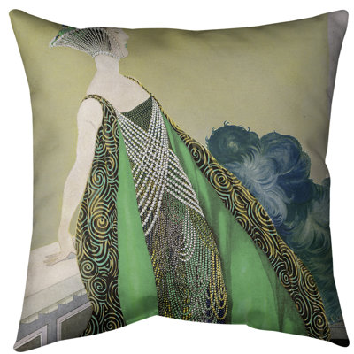 Housse de coussin Art Nouveau