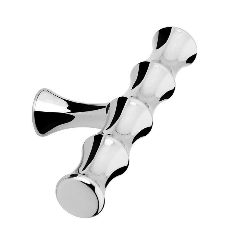 Poignée barre surdimensionnée de 3 9/16 po, Chrome brillant, H 2,17 po x l 2,15 po x P 2,15 po