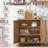 Sideboard Buffet Cabinet With Storage, 31.5" Arc-Shaped Credenza With 2 Doors & Adjustable Shelves, Mid Century Modern Coffee Bar Cabinet For Kitchen, Living Room, Entryway-54099597-64397794