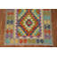 Tapis multicolore à motif oriental kilim 3 x 4