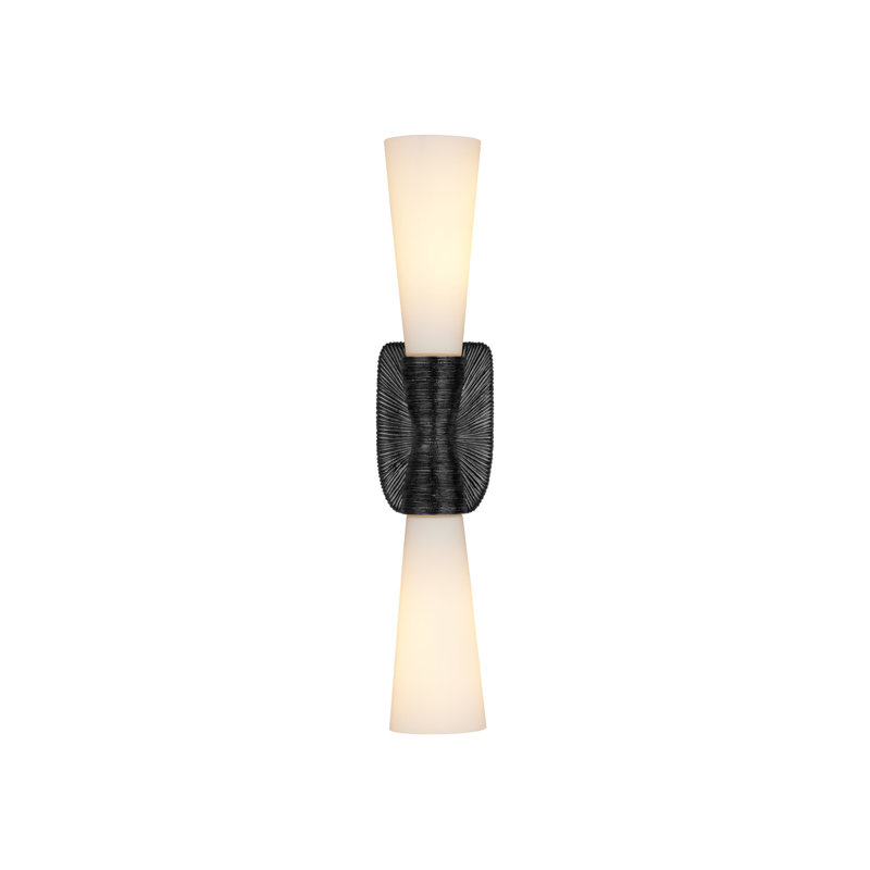 Burrows 2 - Light Wallchiere, Oil Rubbed Bronze