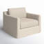 Hampton Slipcovered Swivel Armchair-89919284