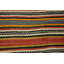 Tapis rayé en laine 5 x 11