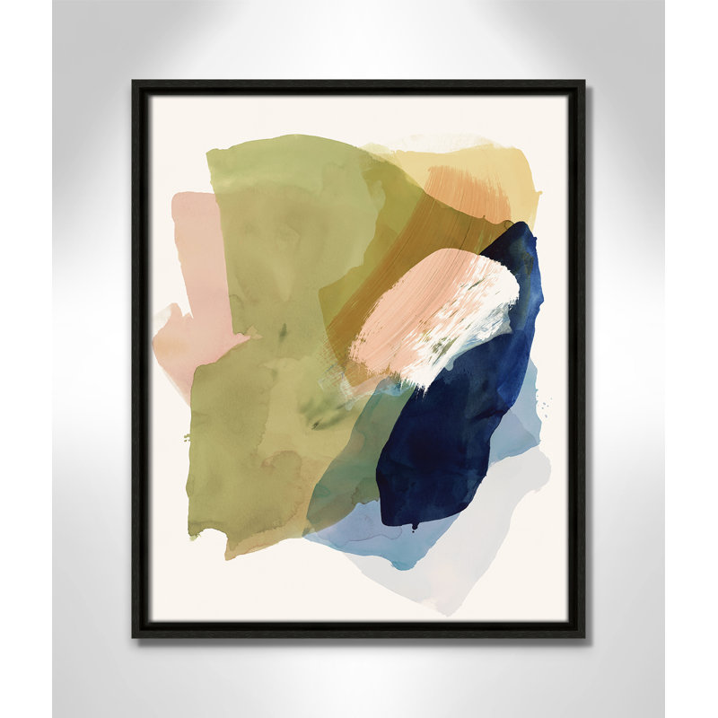 Brush and Whisper II Print by , Espresso Floater, 21.5" H x 17.5" W