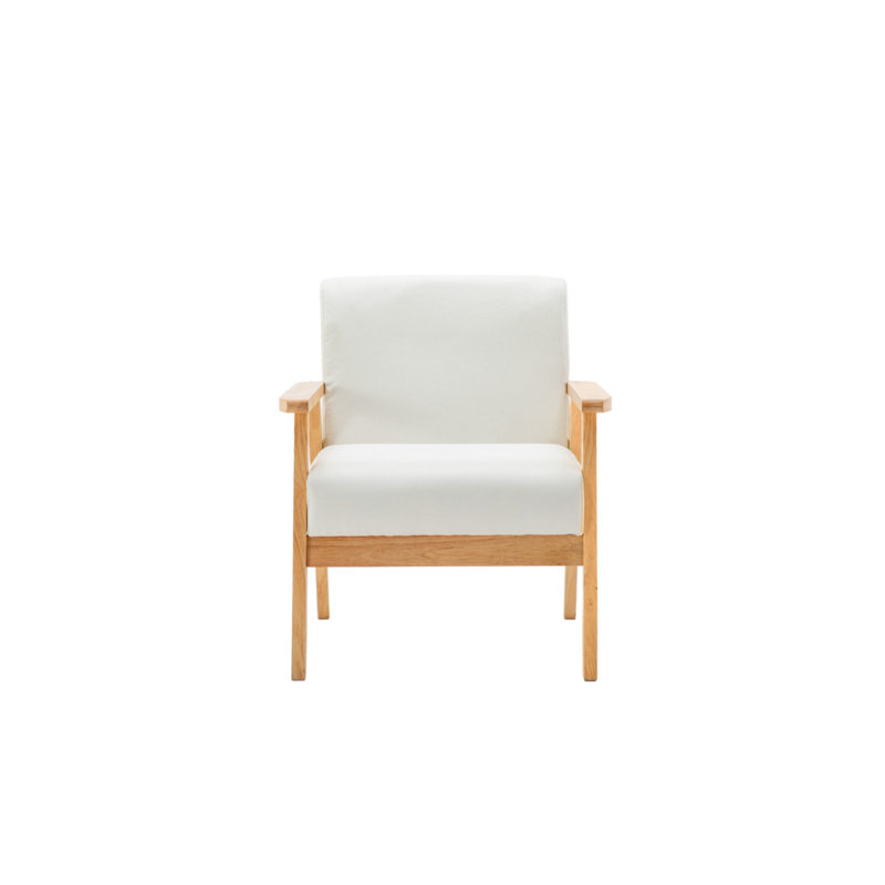 Chaise l 25 po Bahamas, Beige, Naturel
