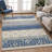 Machine Washable Indoor/Outdoor Chantille ACN2662 Stripes Rug-930005166-930005142
