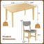 5 tables de salle à manger rustiques au design fonctionnel: 1 table en bois + 4 chaises rembourrées