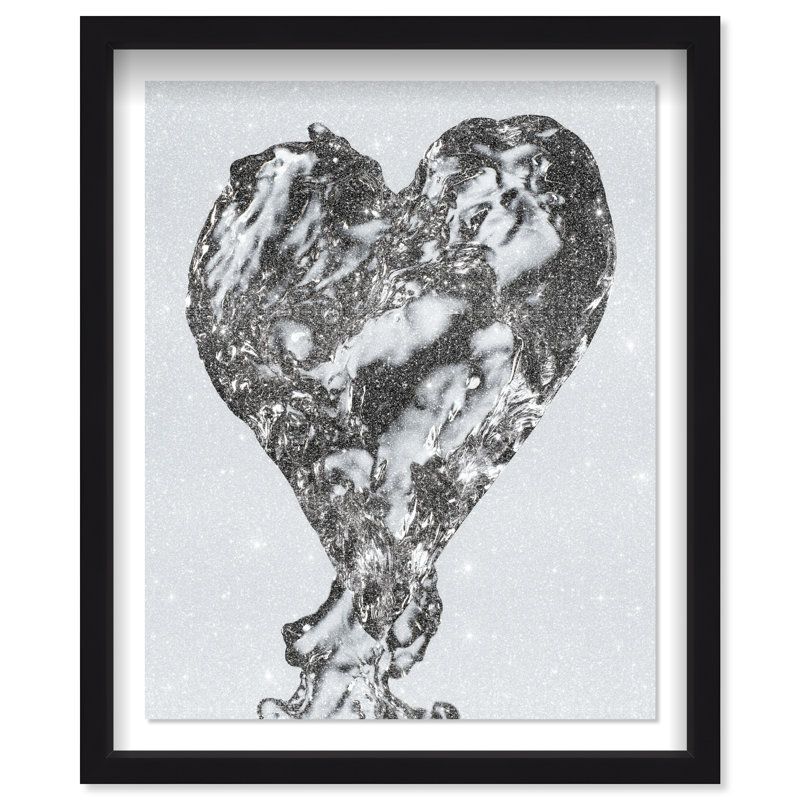 Mercury Love Framed Graphic Art, 37.5"H x 31.5"W, Black Shadowbox
