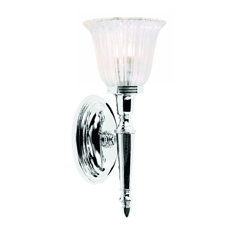 Thornsberry 1-Light Wallchiere, Polished Chrome