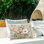 Coussin d'extérieur imprimé Elegant Country Blooms Design by Nan