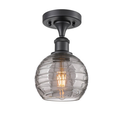 Plafonnier semi-encastré 1 lumière Wager