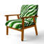 Chaise à accoudoirs rembourrée Zebra-1279028944-1300823638