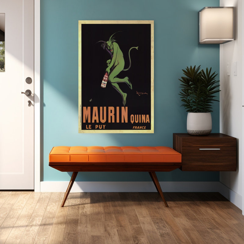 «Maurin Quina», impression d'art rétro classique rétro, H 48 po x l 32 po