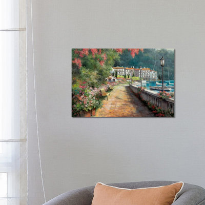 Morning Stroll by T.C. Chiu - No Frame Gallery-Wrapped Canvas Giclée on Canvas