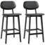 Bar Stool with Solid Wood Frame-71349658