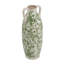 Vase à fleurs - vert / blanc-1530424584