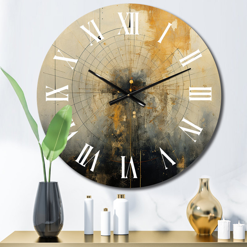 Metal Wall Clock, Small