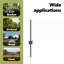 Fence with Post Segment Outdoor Barrier Garden Terrace Divider Boundary-1371456935-1371456952