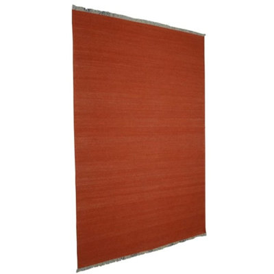 Angelyse Solid Colour Hand Woven 120cm X 180cm Area Rug